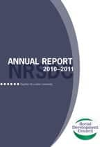 Nrsdc Annual Report front cover 2010-11