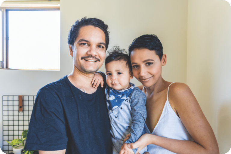 Aboriginal Young Family