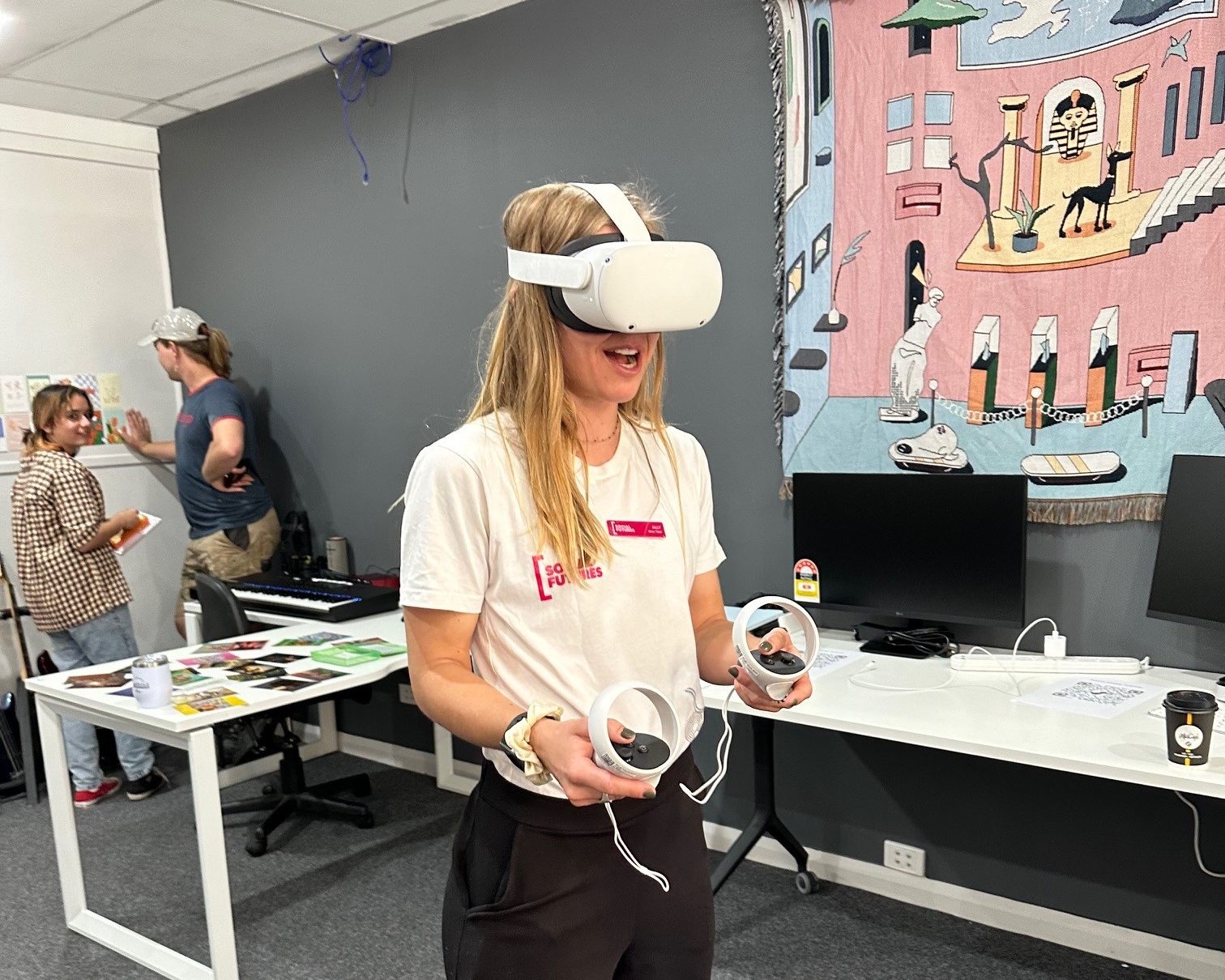 Ally Wood Leaves The Launch To Enter The Metaverse….