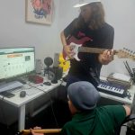 Members making music at Clubhouse Broken Hill