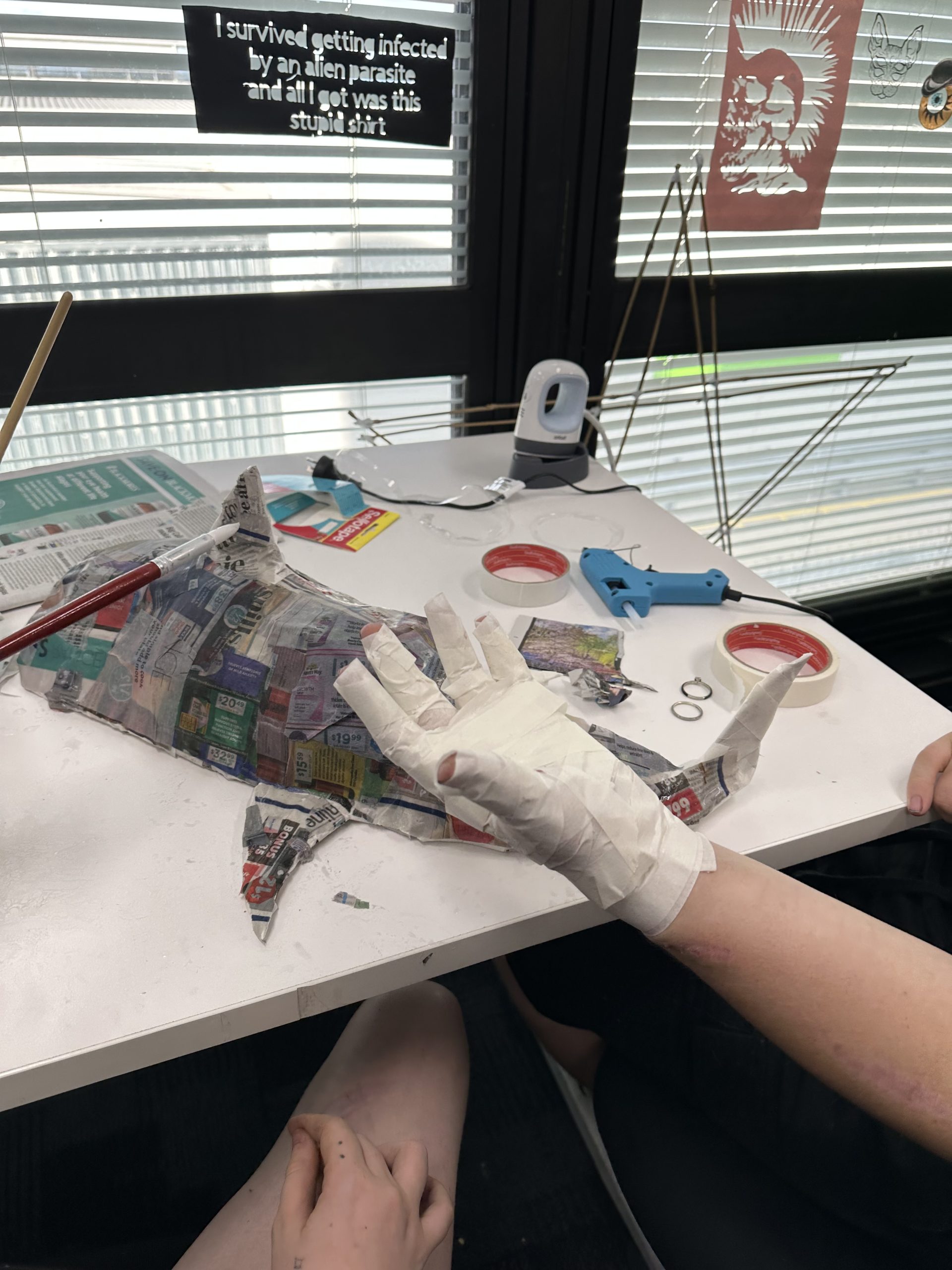 Paper Mache at Clubhouse Bathurst