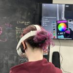 VR headsets at Clubhouse