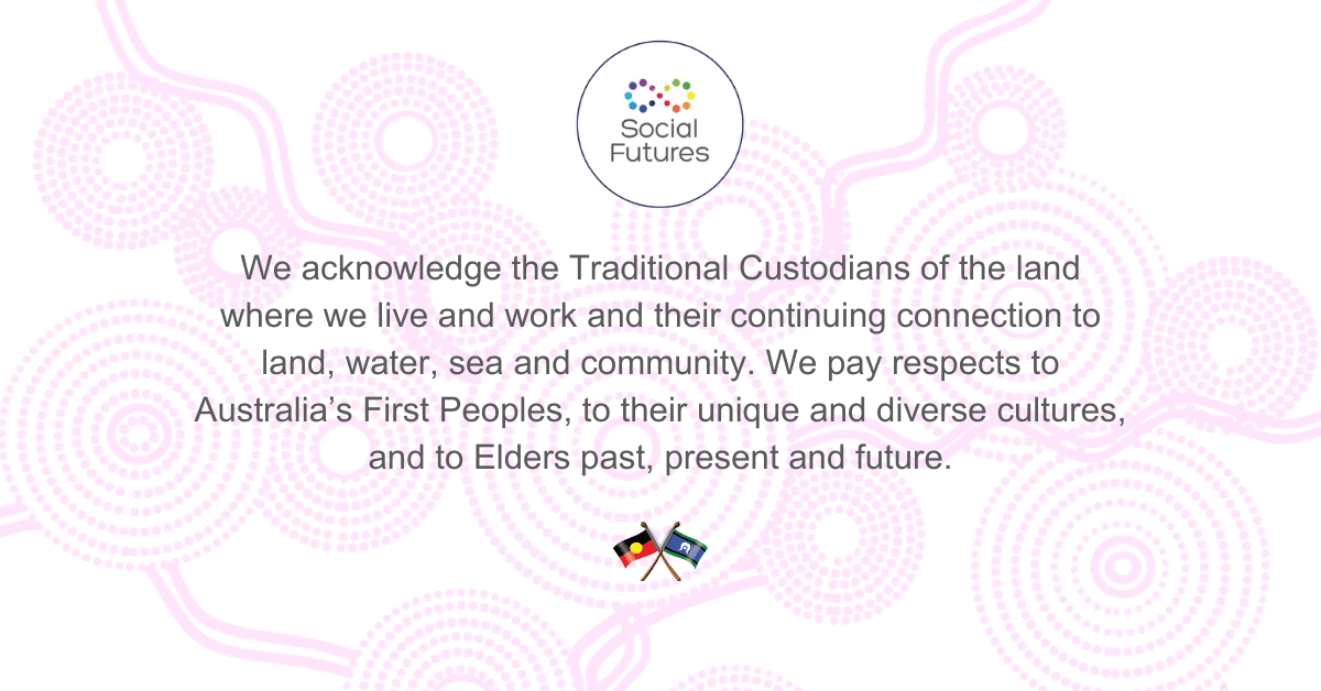 Social Futures Acknowledgement of Country