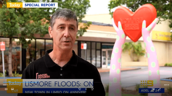 Social Futures lobbies to millions for more post-flood support