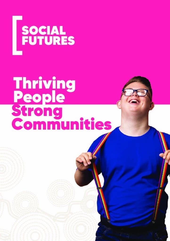 Image of the front cover of the Social Futures services minibook