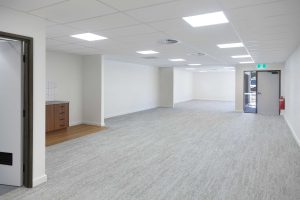 Tenancy 11, interior of office space with sink