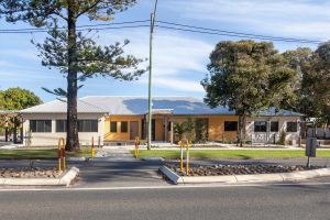 Shirley St view of Byron CoLab building