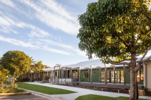 Café Terrace and entrance (Wordsworth St), Byron CoLab on Arakwal Country