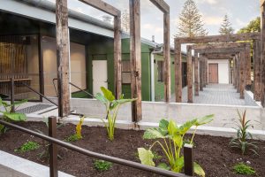 Café Terrace and entrance (Wordsworth St), Byron CoLab on Arakwal Country