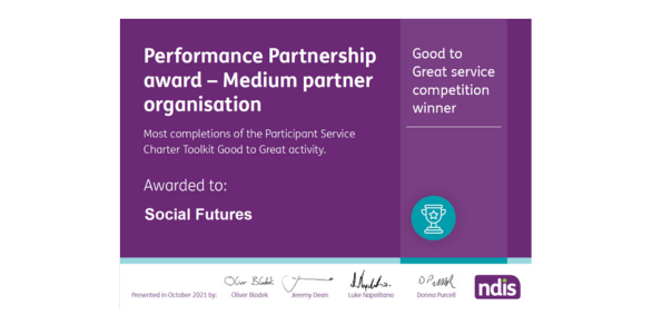 Good to Great Performance Award