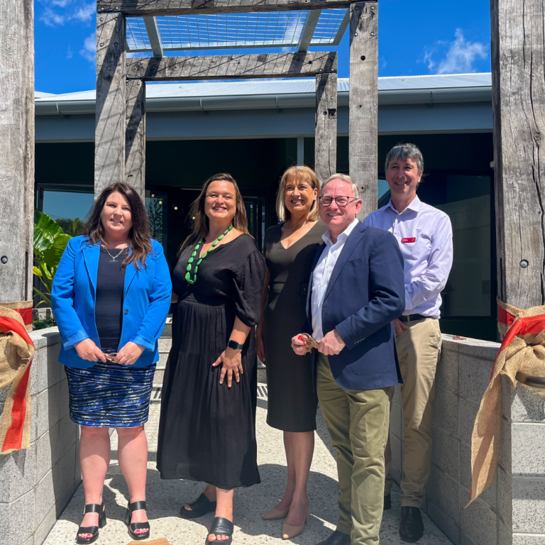 Byron CoLab on Arakwal Country Launch - ribbon cutting