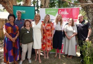 Members of parliament, Healthy North Coast CEO and Social Futures CEO Tony Davies at the opening of headspace Ballina
