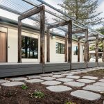 Side walkway of Byron CoLab on Arakwal Country