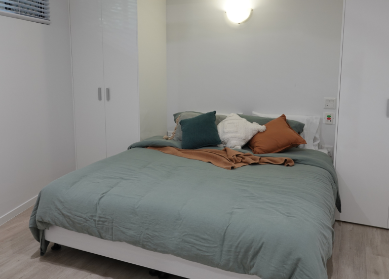 Inside Social Futures supported temporary accommodation