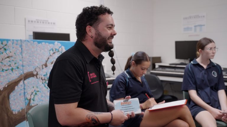 The Indie Project peer mentor Jay at Elanora High School