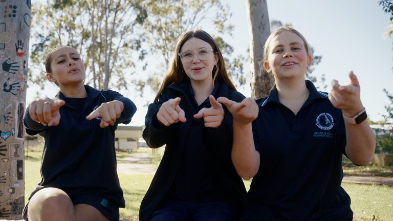 Elanora State High School students