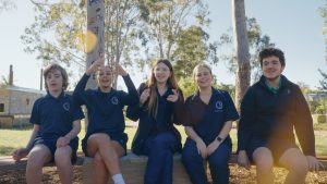 Elanora State High School students